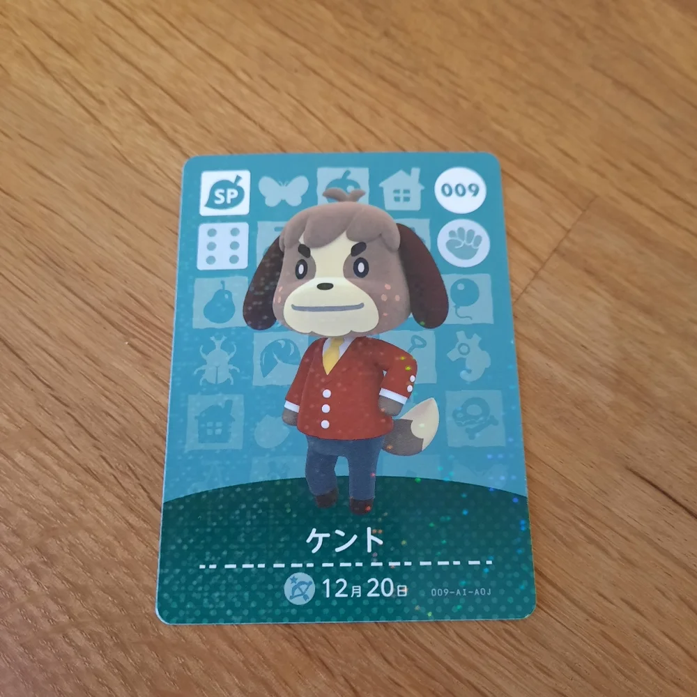 Digby  / ケント  🌈holographic🌈 amiibo card